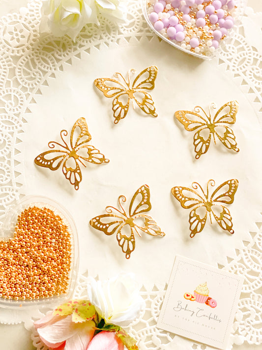 Butterflies-Gold