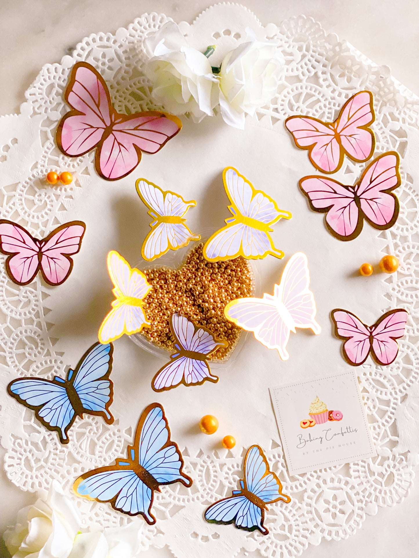 Butterflies-Pink